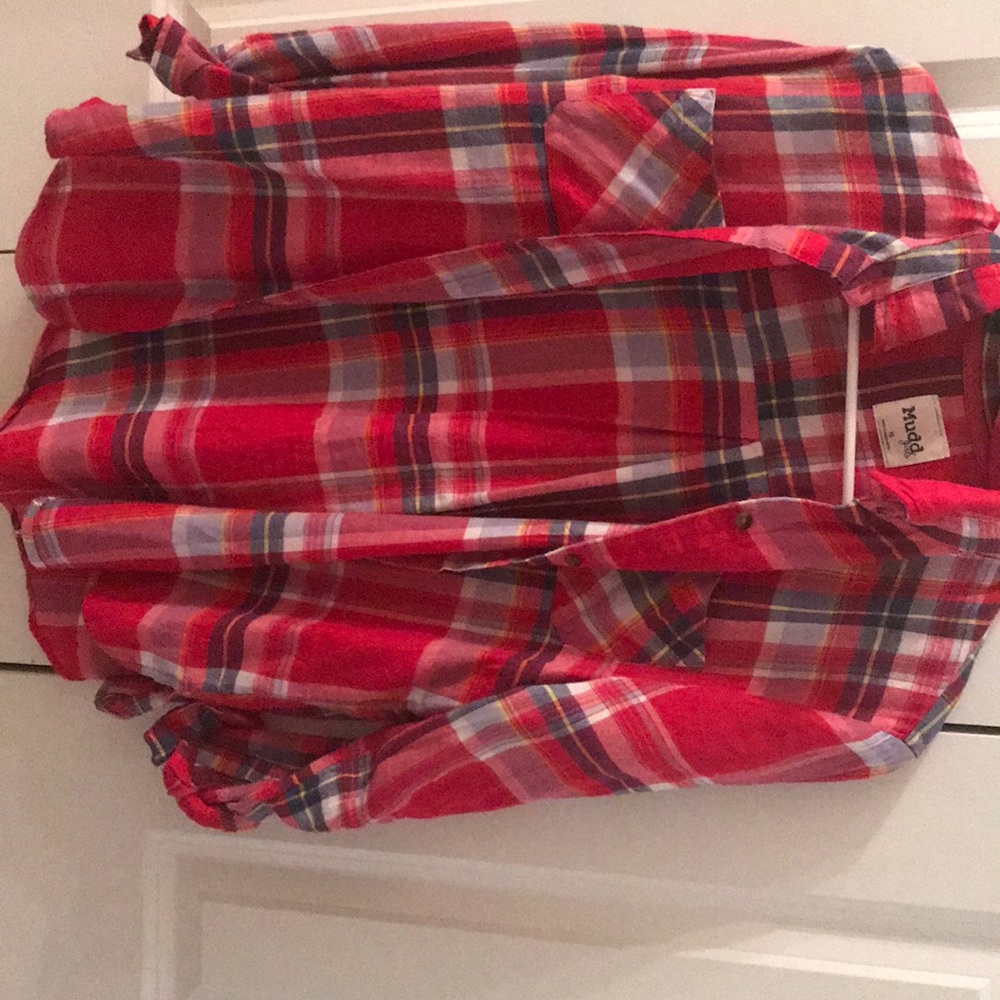 Red, Blue, and Yellow Flannel